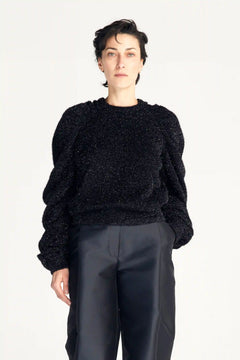 The Plenitude Jumper in Black Sparkle Knit – palmer//harding
