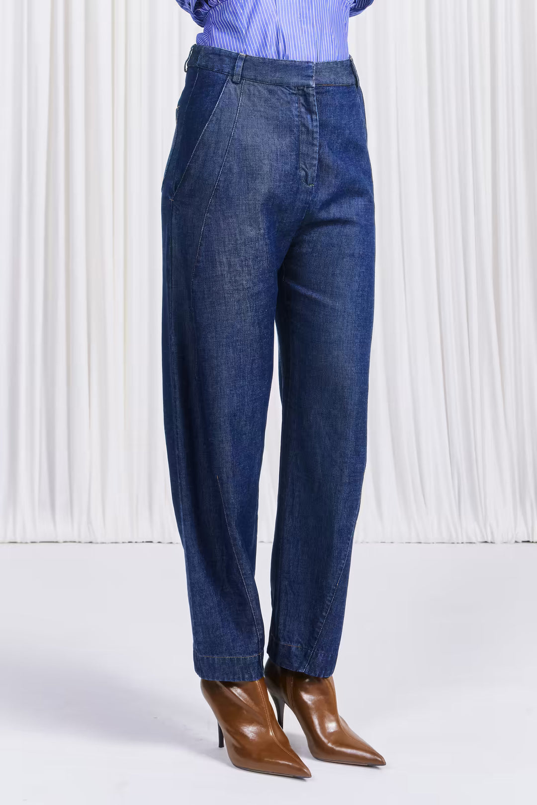 The Waves Jeans in Indigo Washed Lyocell – palmer//harding
