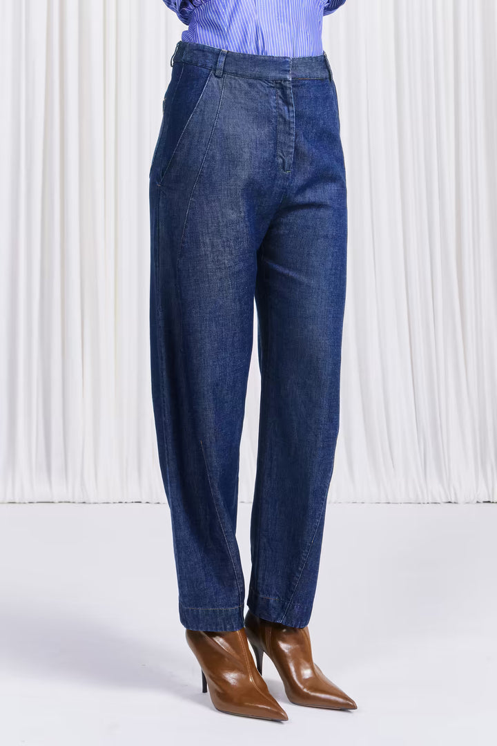 The Waves Jeans in Indigo Washed Lyocell – palmer//harding