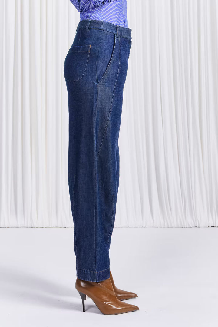 The Waves Jeans in Indigo Washed Lyocell – palmer//harding