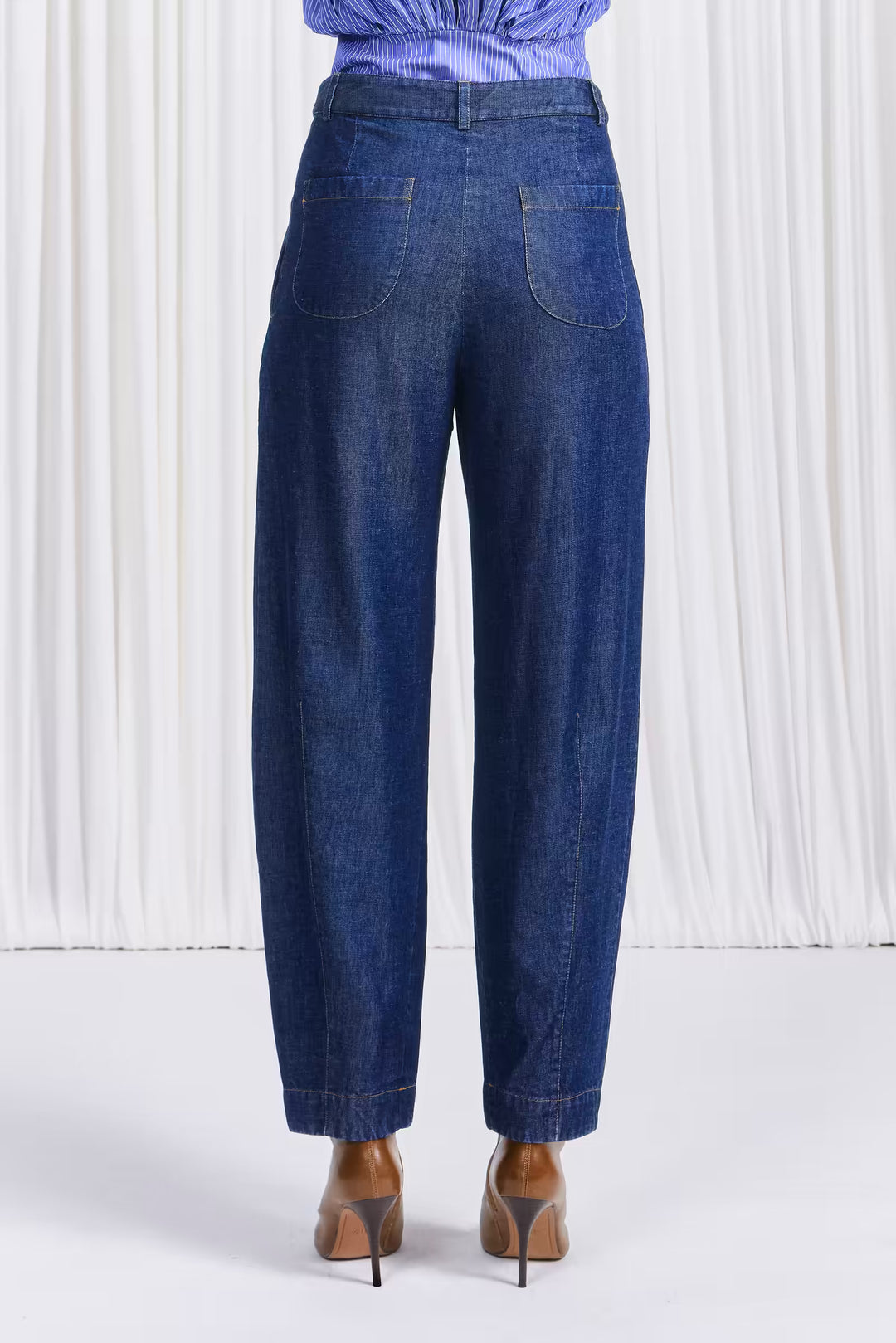 The Waves Jeans in Indigo Washed Lyocell – palmer//harding