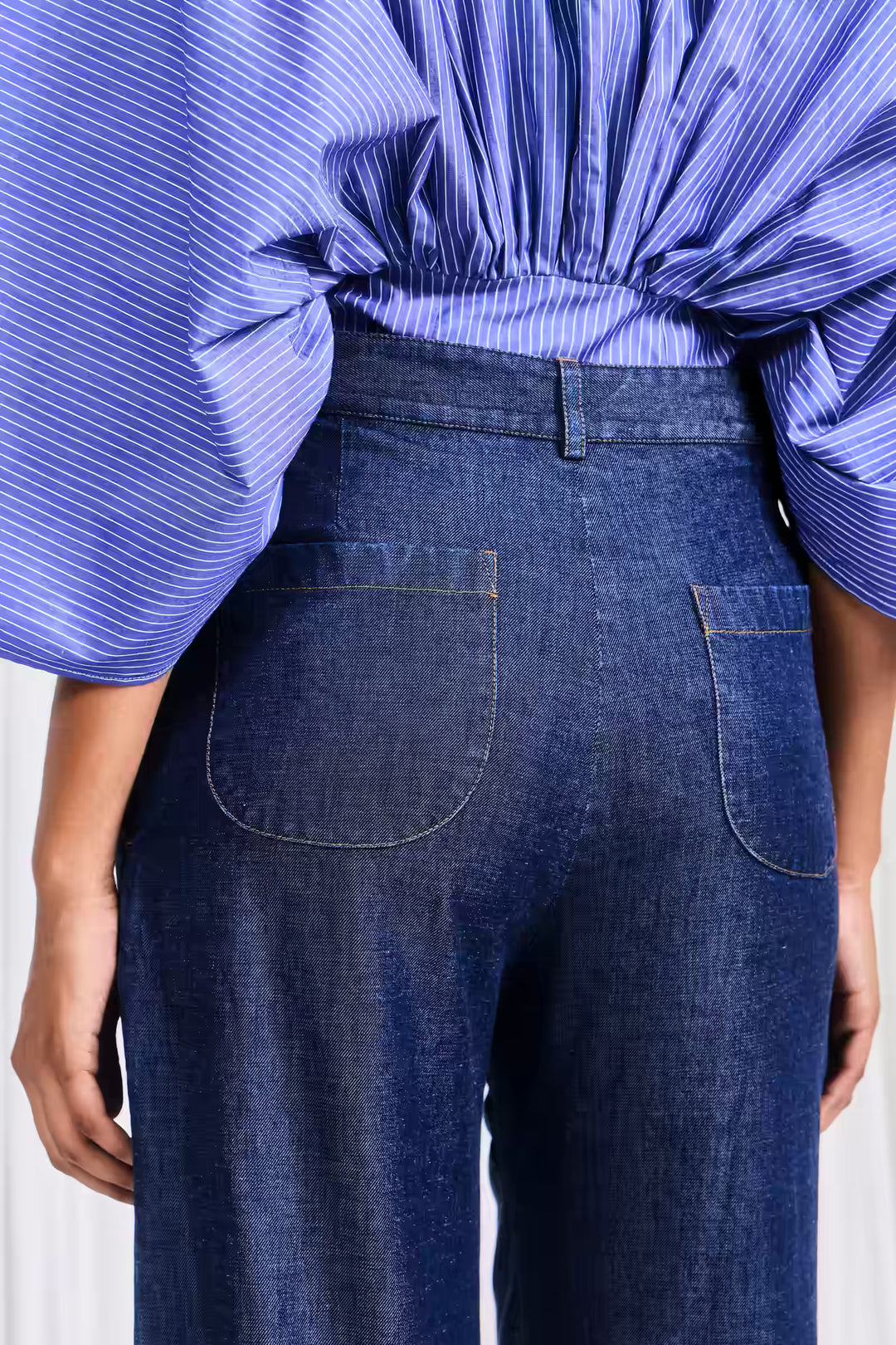 The Waves Jeans in Indigo Washed Lyocell – palmer//harding