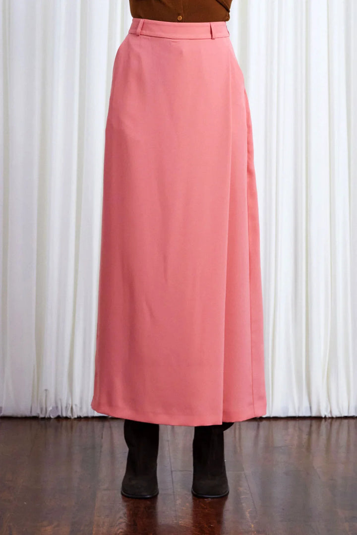 Desire Trousers, Pink Crepe