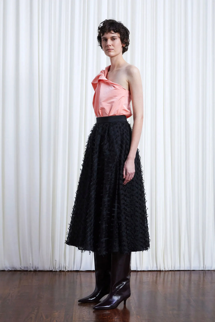 Worries Fade Top, Pink Taffeta