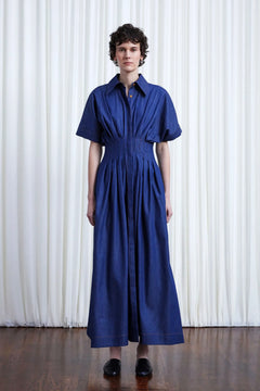 The Courage Dress in Indigo Denim – palmer//harding
