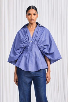 The Resilient Shirt in Blue Pinstripe Cotton – palmer//harding