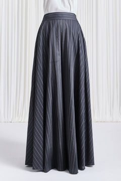 The Lumen Trousers in Grey Cotton Voile – palmer//harding
