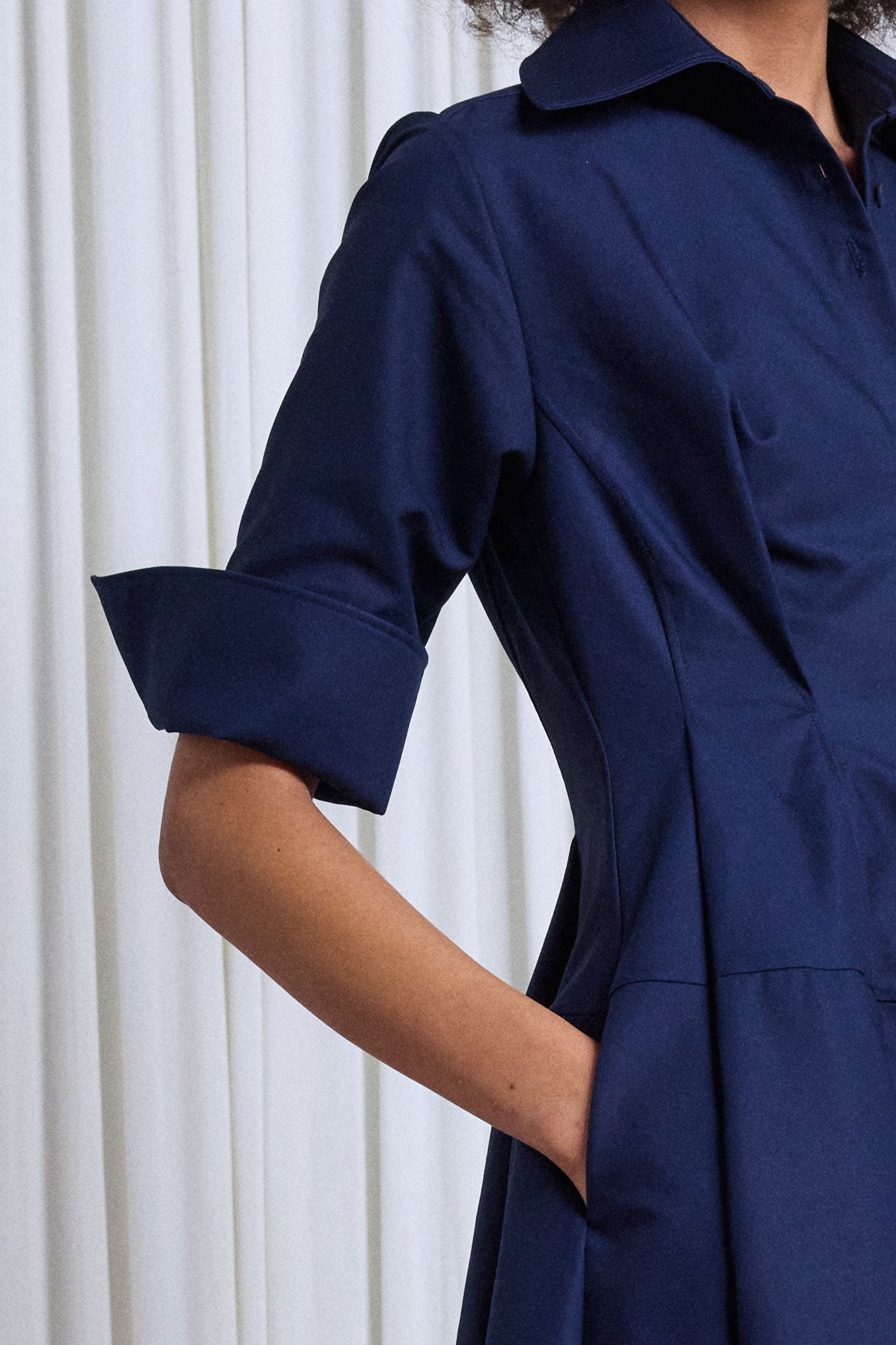 palmer//harding  ロンドン  シャツドレス　シャツ　ワンピース The Contour Dress – palmer//harding