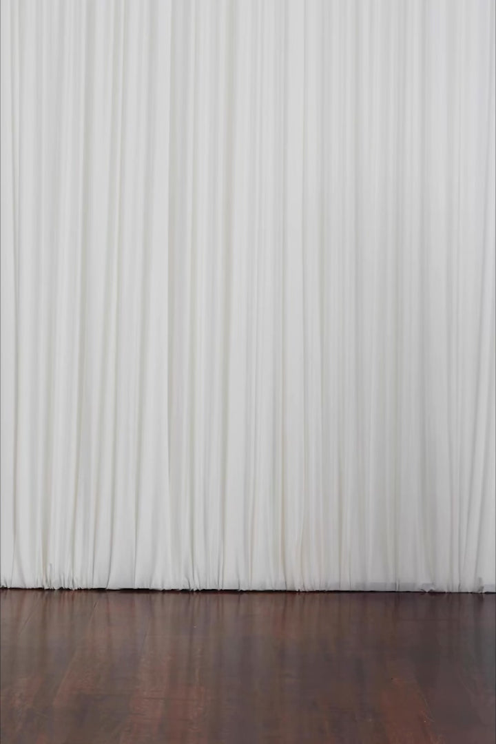 Courage Shirt, blue striped pleated waist shirt